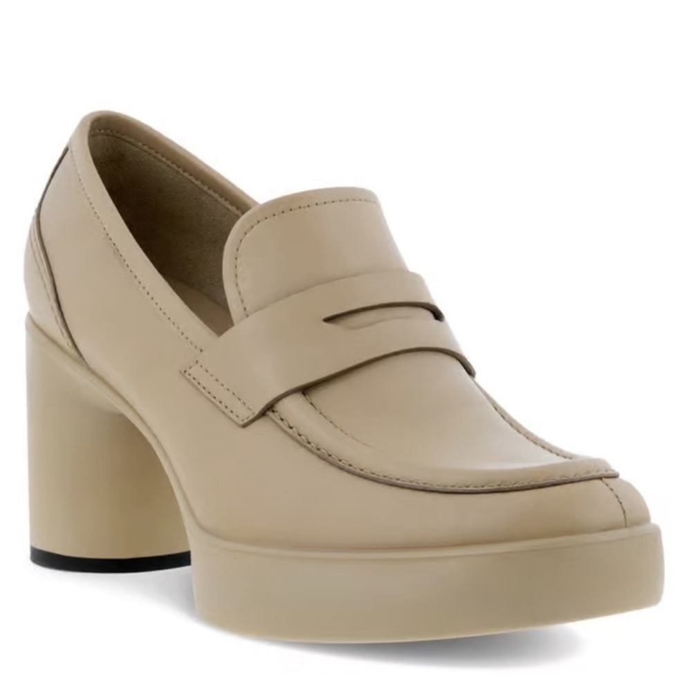 NWT ECCO Women's Shape Sculpted-Motion 55 Mm Platform Loafers Sz 39 (8-8.5)